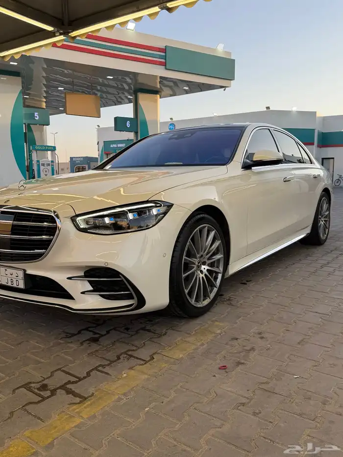 مرسيدس الجوهرة 2021 S500. شبة جديده. مخزنه. 1
