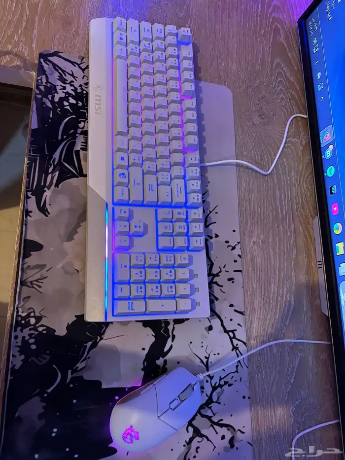 ماوس وكيبورد قيمينق ميكانيكي من MSI 0