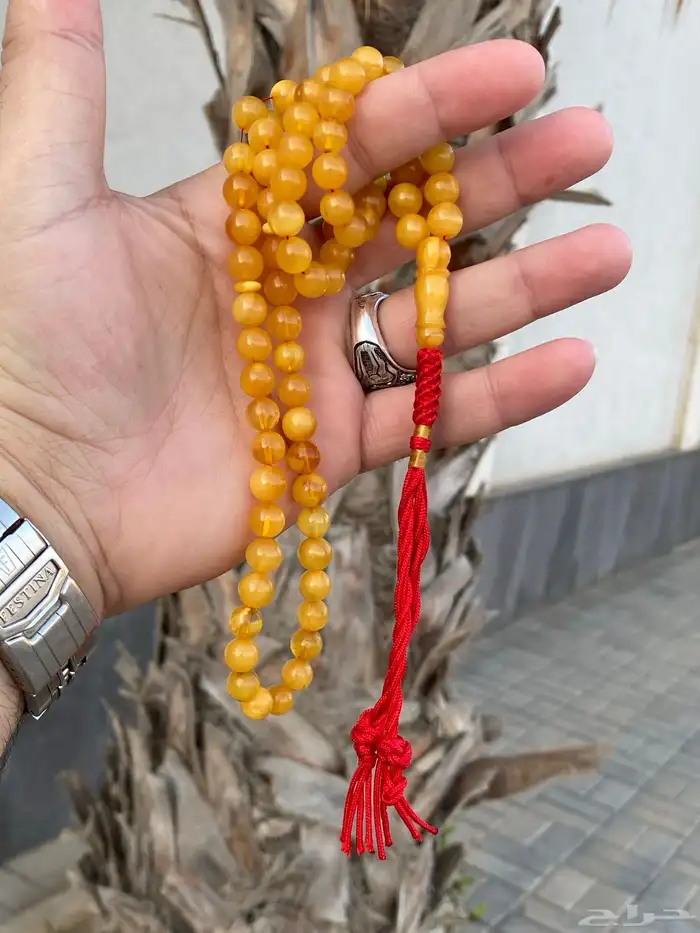 مسباح كهرمان قديم اللون منجاوي 2