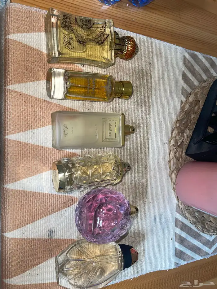 للبيع 6 عطور نسائيه جميله ثلاثه درعه سراي وجنيد والرصاصي 3