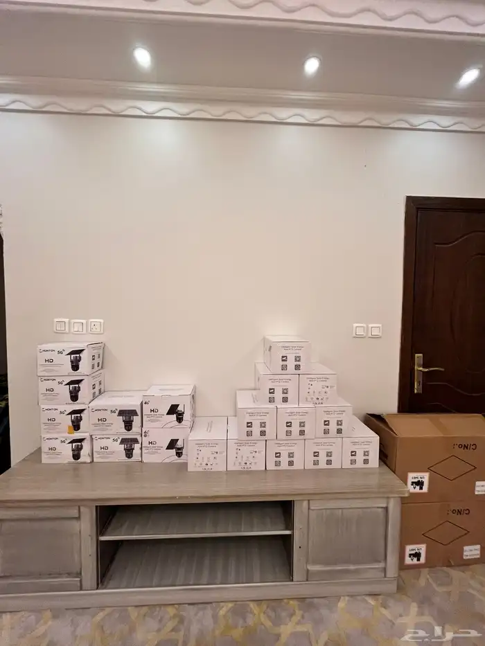 كاميرا مراقبة طاقة شمسيه وشريحة كاميرات كميره كاميرات كيمرا 4