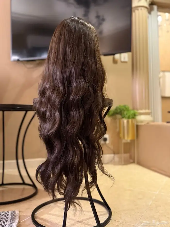 باروكة شعر طويل وكثيف مخلوط 3