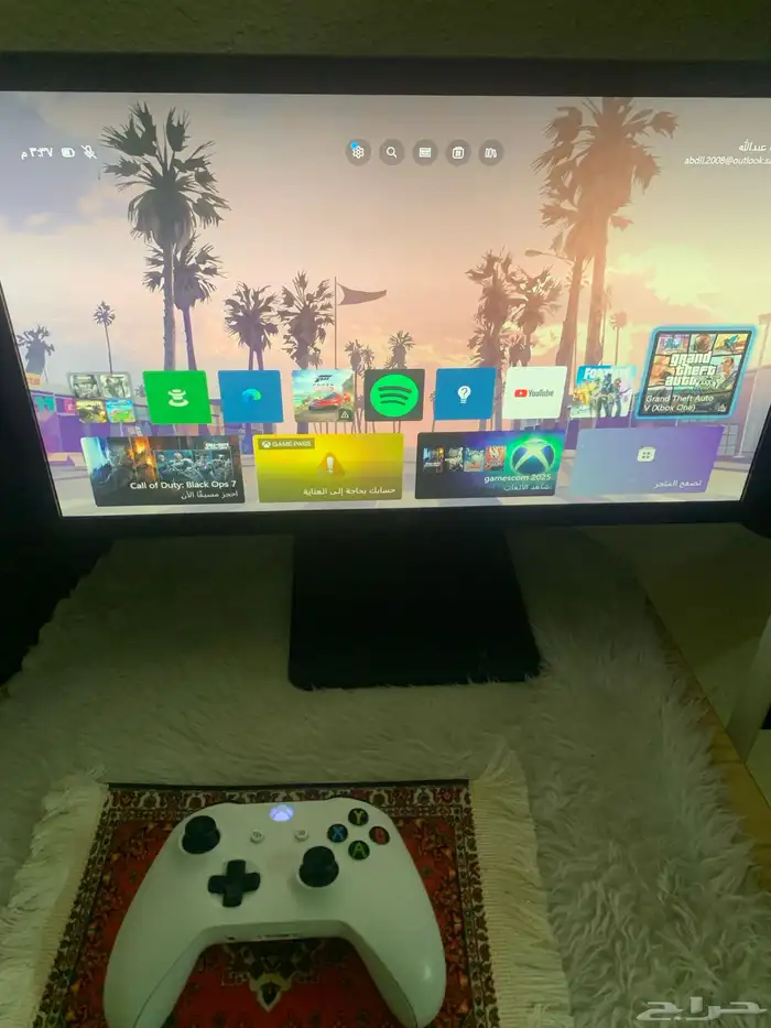 اكس بوكس 1مع شاشه 1