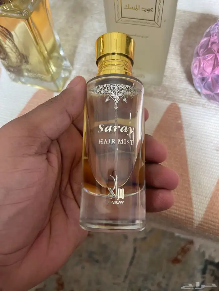 للبيع 6 عطور نسائيه جميله ثلاثه درعه سراي وجنيد والرصاصي 5