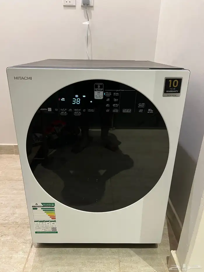 للبيع غسالة هيتاشي تحميل أمامي 10 كيلو 0