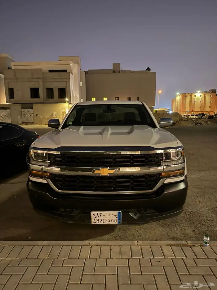 سلفرادو 2018 ممشى 156000 لون ابيض دبل V6 15