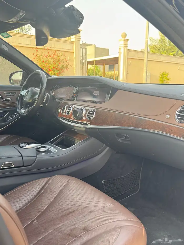 مرسيدس S500للبيع قرقاش نضيفه جدا 8
