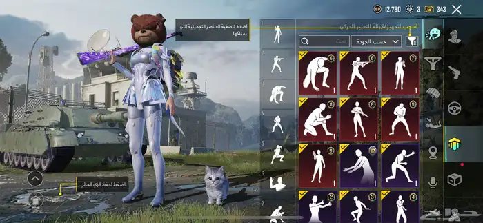حساب ببجي 19