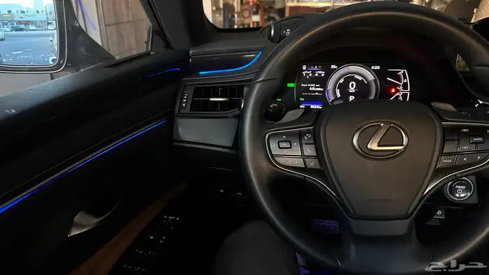 ليدات محيطيه لكزز اي اس 350 موديل 2025 5