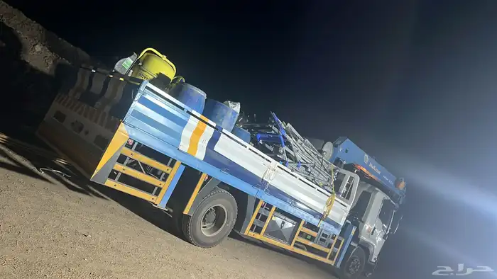 بوم ترك 8 طن ونش سطحه موديل 2025 0