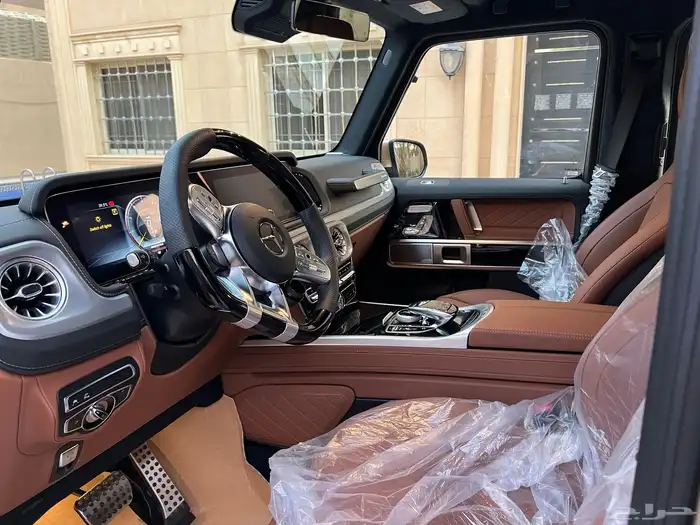 مرسيدس G63 موديل 2022 جفالي جديد مخزن 9