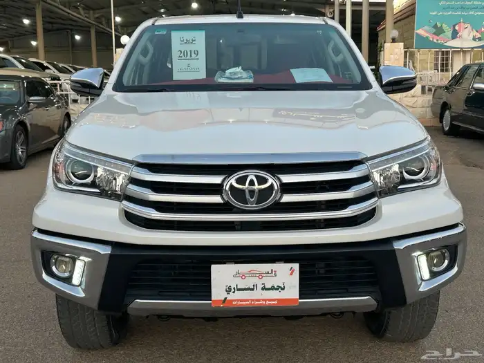 هايلوكس 2019 سعودي بنزين وكااالة قير عادي 2