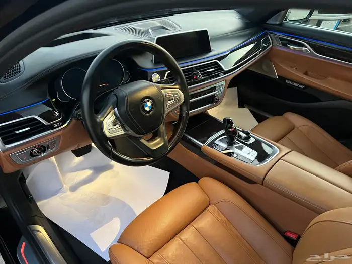 بي ام دبليو ( 750 li ) الموديل 2016 مخزن شبه جديد 51