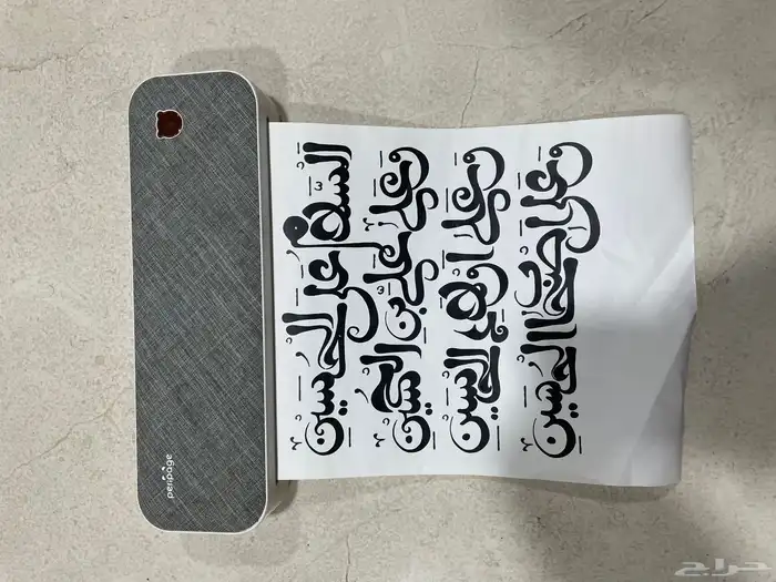 طابعة peripage صغيرة محمولة حرارية تطبع بدون حبر فقط ورق 0