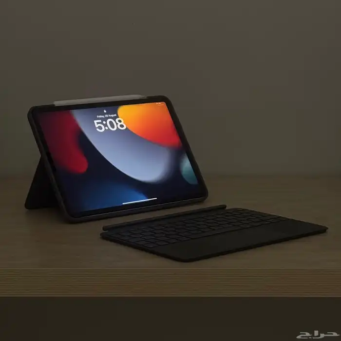 ايباد برو الجيل الرابع (و) قلم أبل اصلي (و) كيبورد أصلي 1