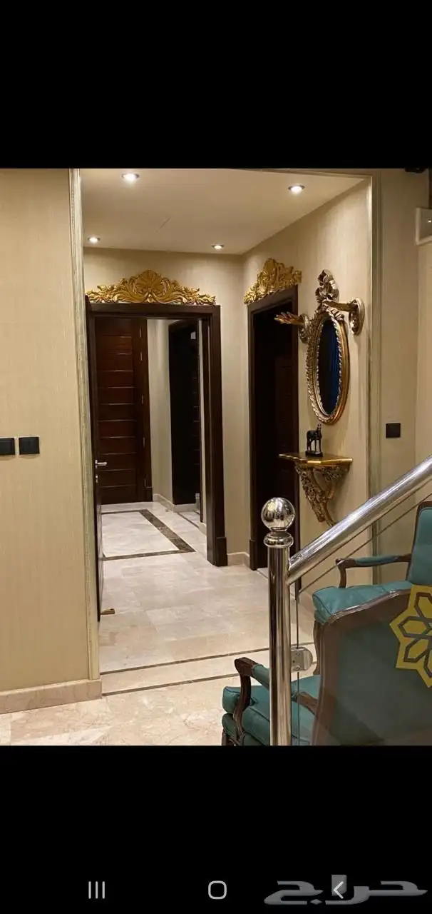فيلا فاخره ومؤثثه في حي الروضه مودرن 24