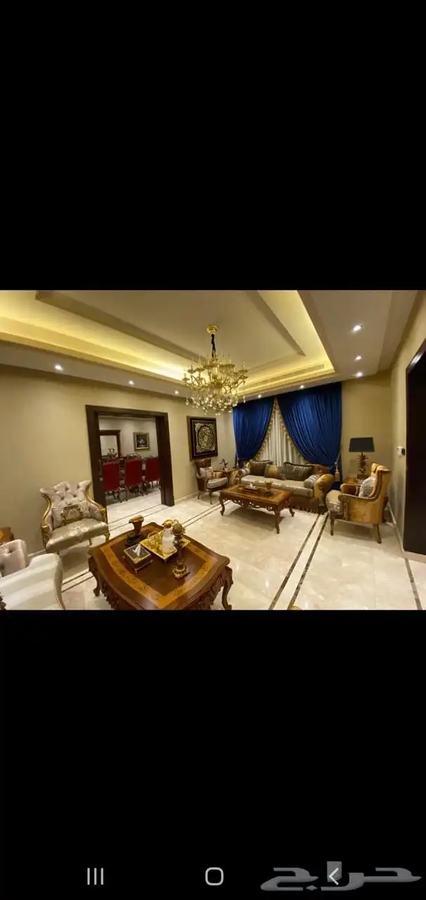 فيلا فاخره ومؤثثه في حي الروضه مودرن 13