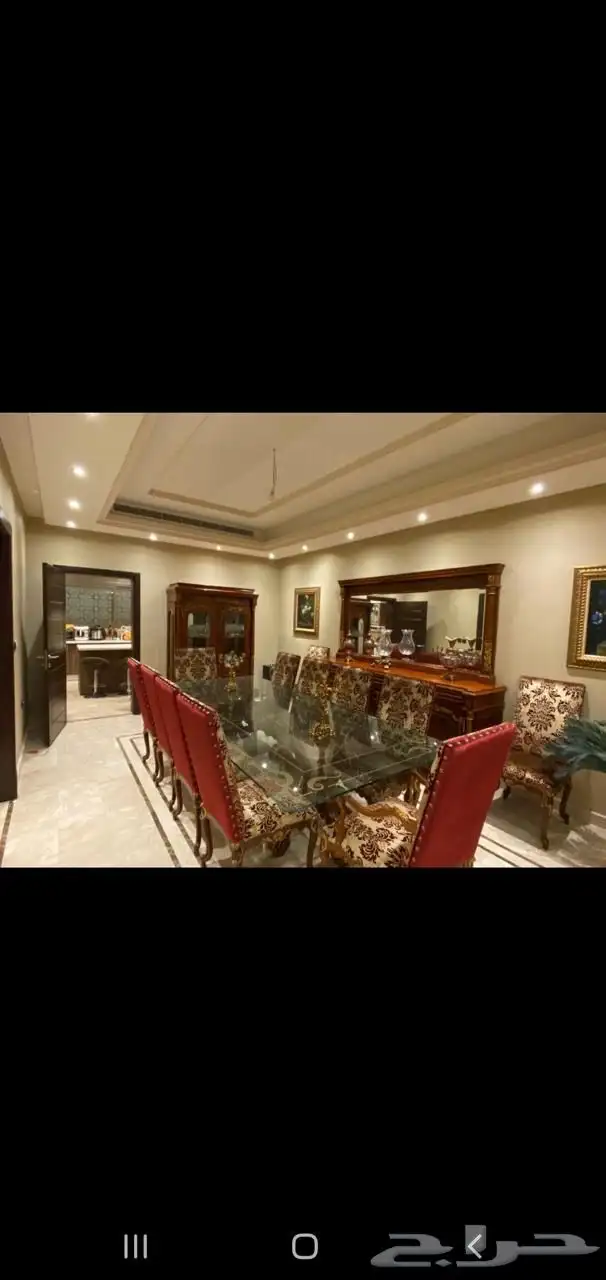 فيلا فاخره ومؤثثه في حي الروضه مودرن 3