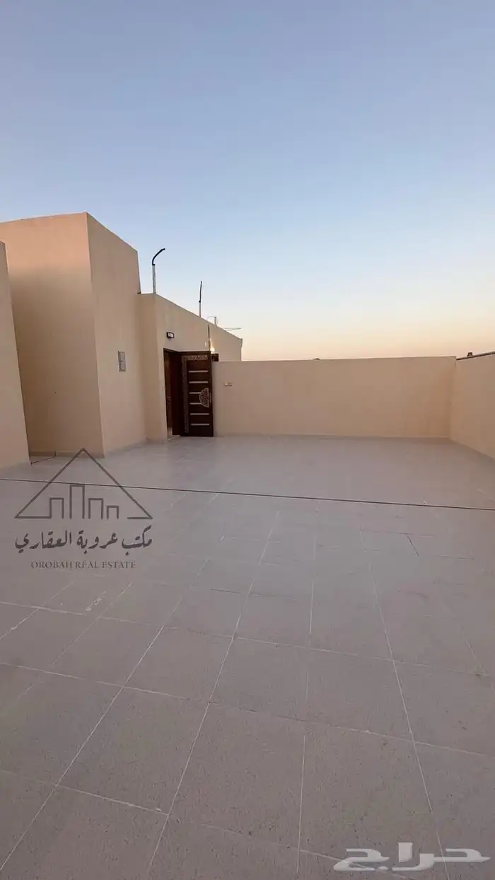 فيلا روف أرضي تمليك حي اليرموك 34