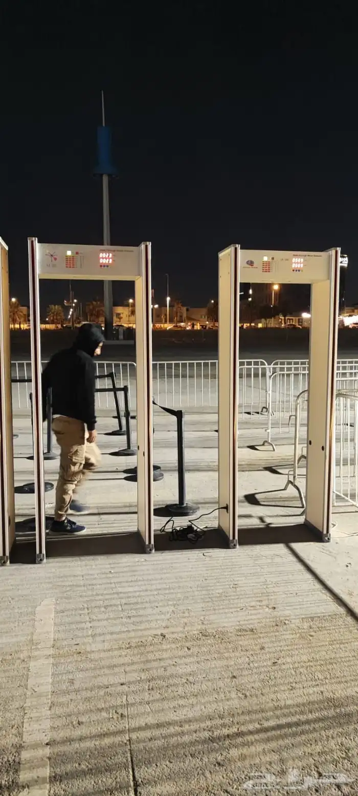 تاجير بوابات امنية بيع بوابات امنية كشف المعادن 2