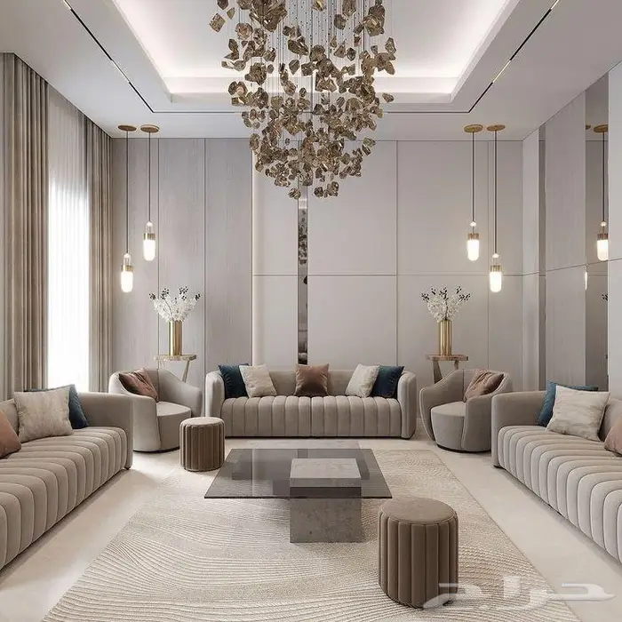 تصميم ديكورات داخلية وخارجية مع التنفيذ والاشراف 5