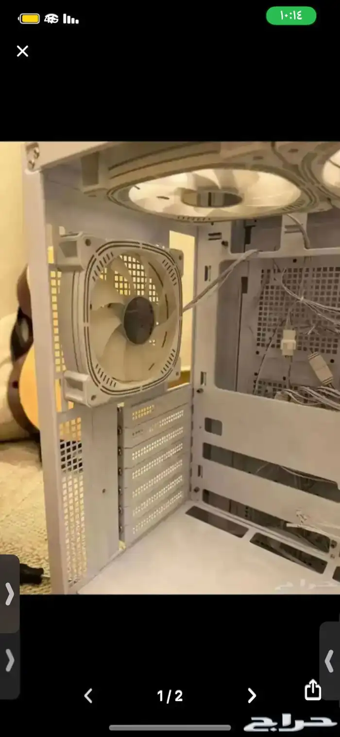 بيسي قيمنق pc تجميعه كيس ابيض مذربورد معالج كرت شاشه 1