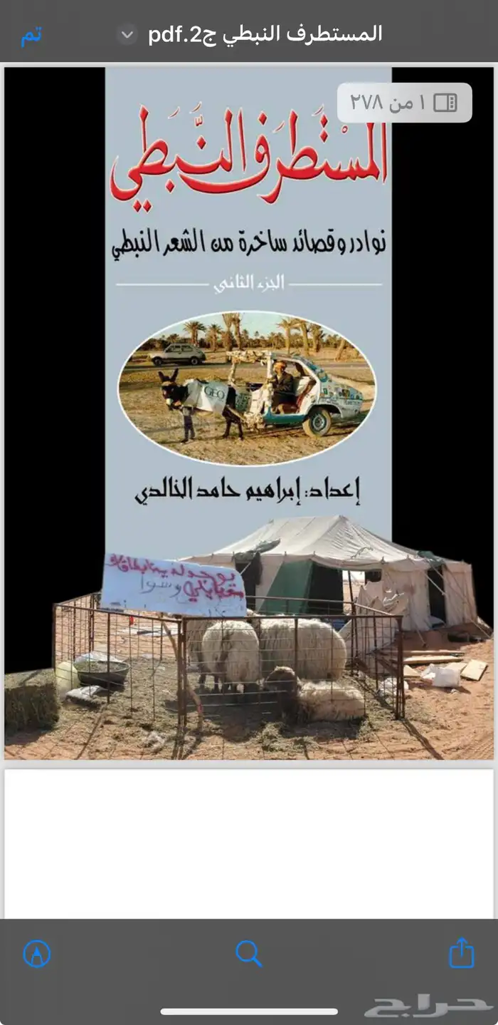 كتاب المستطرف النبطي الجزءين pdf 1
