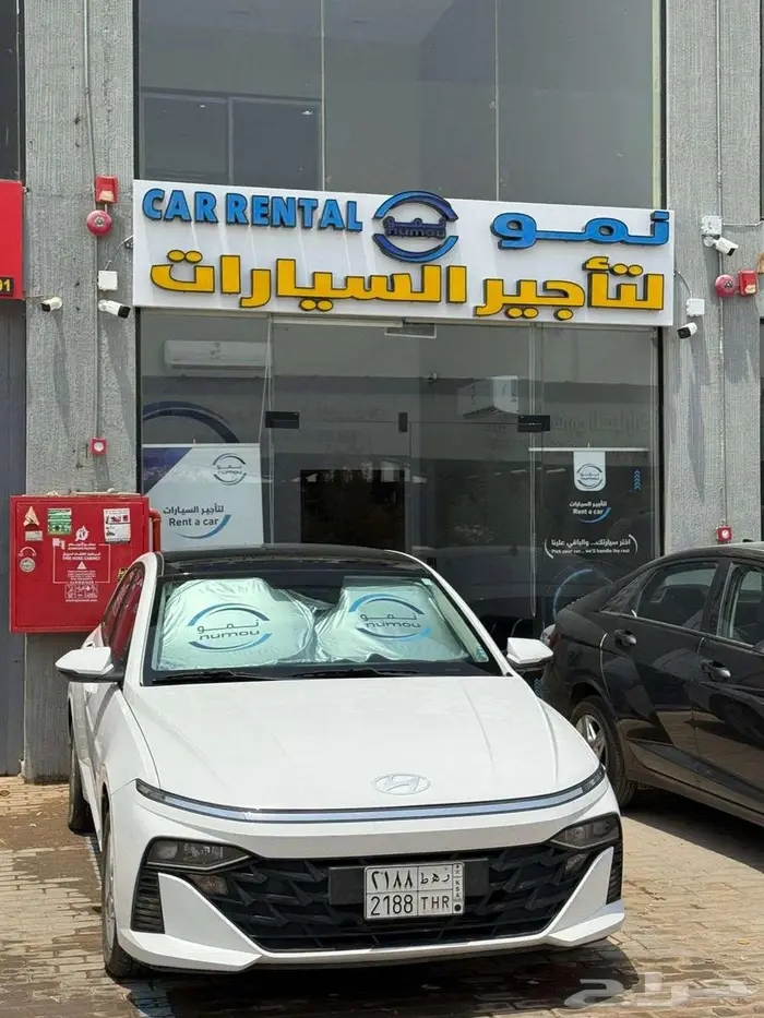 تاجير سيارات اكسنت 2025 جديدة وكالة يومي اسبوعي شهري 2