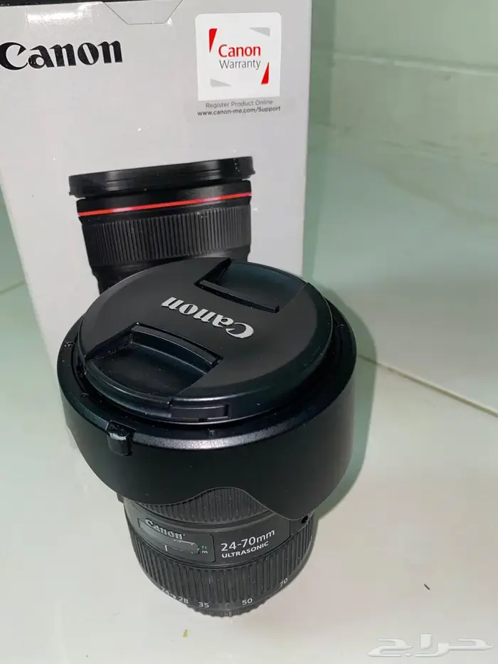 عدسة canon 70 24 2