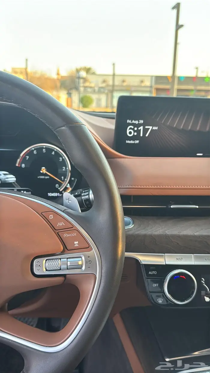 جنسس فل كامل G80 ممشى 100 الف مشروطة 52