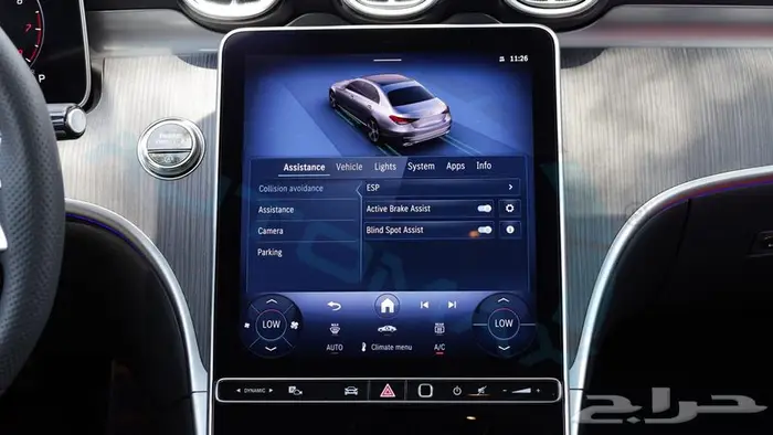 مرسيدس C200 بريميوم بلس 2025 خليجي اصفار مع ضمان الوكيل 21