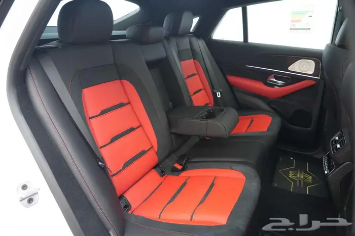 مرسيدس GLE 53 Coupe موديل 2025 أصفار خليجي أبيض أحمر 14