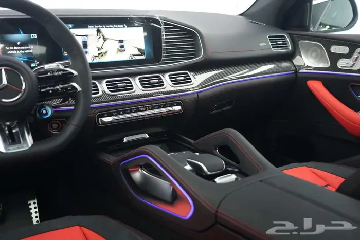 مرسيدس GLE 53 Coupe موديل 2025 أصفار خليجي أبيض أحمر 10