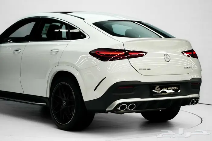 مرسيدس GLE 53 Coupe موديل 2025 أصفار خليجي أبيض أحمر 5