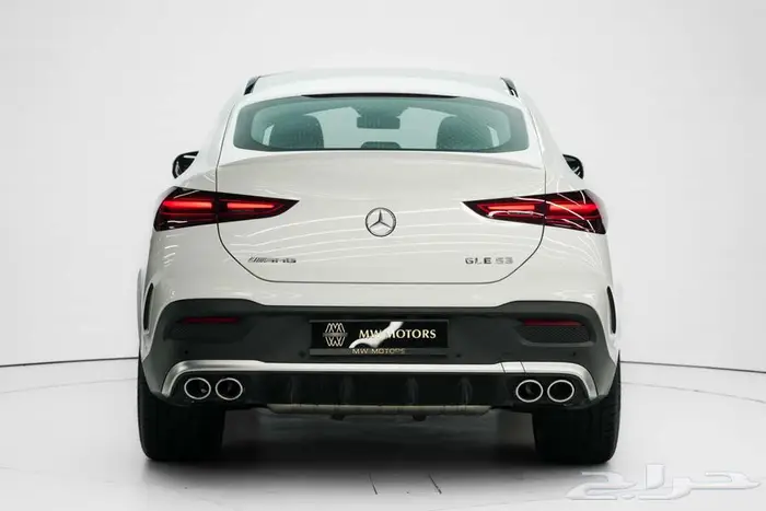مرسيدس GLE 53 Coupe موديل 2025 أصفار خليجي أبيض أحمر 4