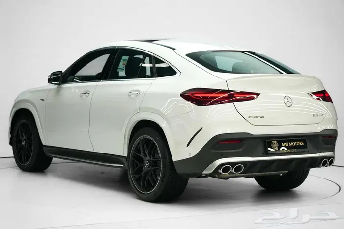 مرسيدس GLE 53 Coupe موديل 2025 أصفار خليجي أبيض أحمر 3