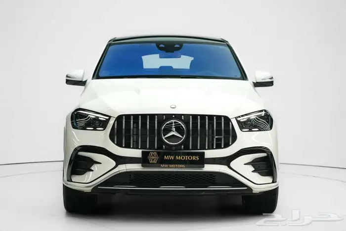 مرسيدس GLE 53 Coupe موديل 2025 أصفار خليجي أبيض أحمر 1
