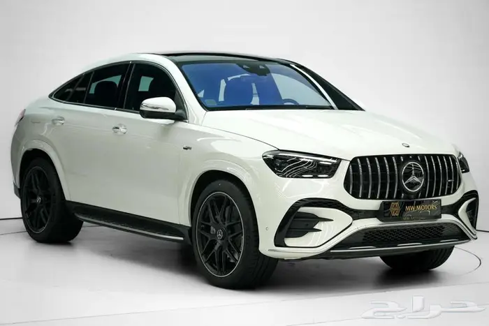 مرسيدس GLE 53 Coupe موديل 2025 أصفار خليجي أبيض أحمر 0