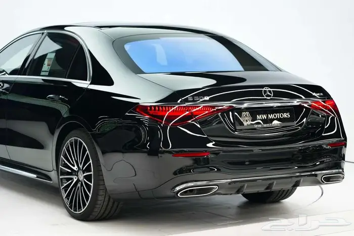 مرسيدس S 500 موديل 2025 أصفار خليجي أسود جملي 5