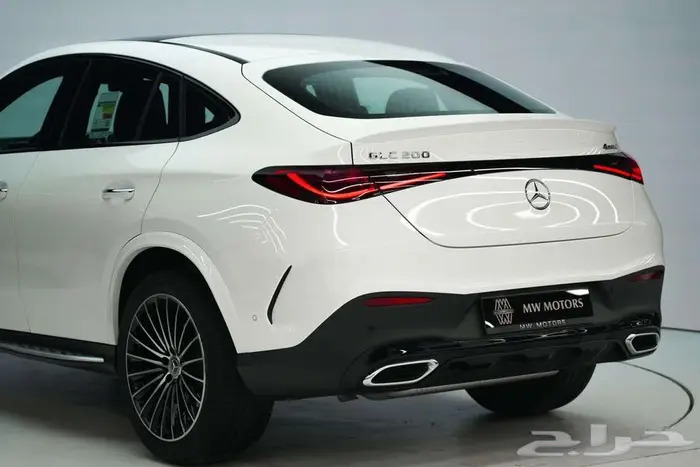 مرسيدس GLC 200 Coupe موديل 2025 أصفار خليجي أبيض جملي 5