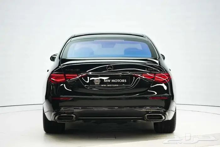 مرسيدس مايباخ S 580 موديل 2025 أصفار خليجي أسود أبيض 4