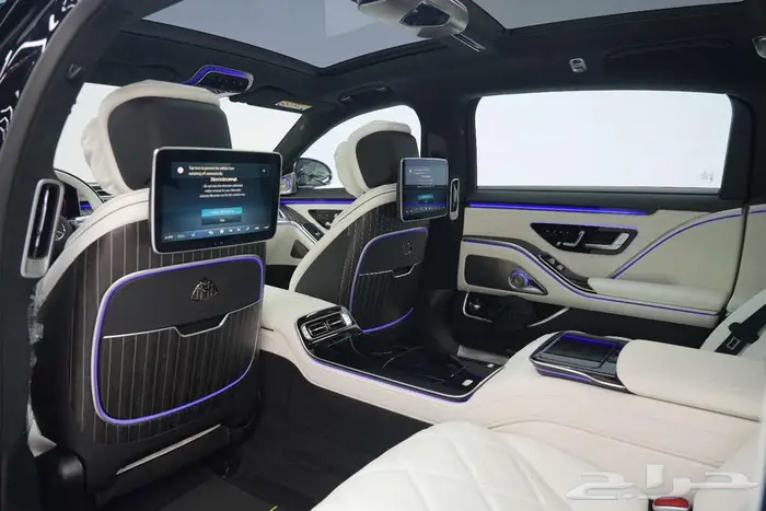 مرسيدس مايباخ S 580 موديل 2025 أصفار خليجي أسود أبيض 14