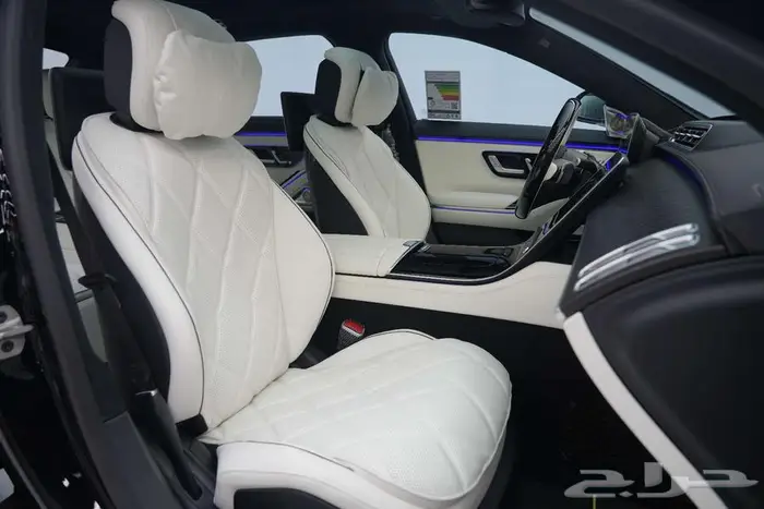 مرسيدس مايباخ S 580 موديل 2025 أصفار خليجي أسود أبيض 10