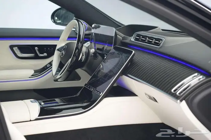 مرسيدس مايباخ S 580 موديل 2025 أصفار خليجي أسود أبيض 9