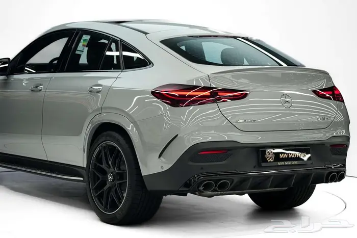 مرسيدس GLE 53 Coupe موديل 2025 أصفار خليجي رمادي ألبين أحمر 5