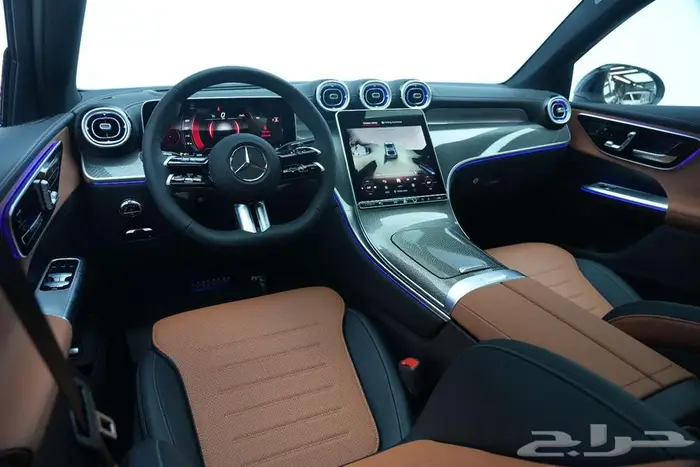 مرسيدس GLC 200 Coupe موديل 2025 أصفار خليجي أسود جملي 7