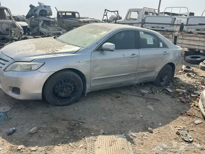 Toyota كامري 2009 قير عايدي تشليح المكينة خبطة 4