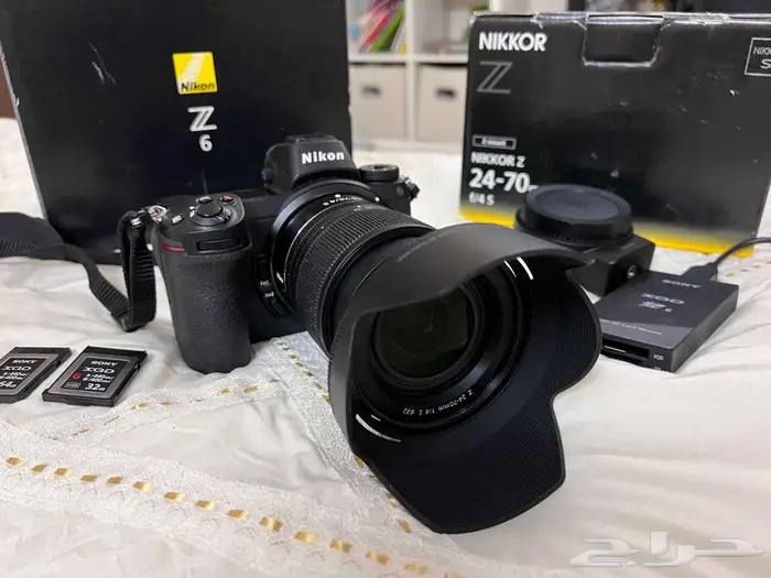 كاميرا NIKON Z6 مع عدسة NIKKOR 2