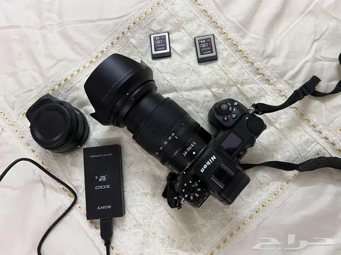 كاميرا NIKON Z6 مع عدسة NIKKOR 1