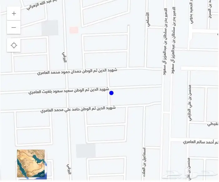 أرض فضاء للبيع بمخطط ولي العهد 1 على شارع 18 وممر 2